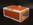 Caja de zapatos naranja
