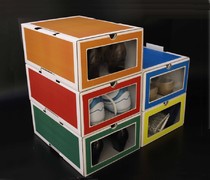Caja de zapatos de colores
